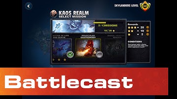 Skylanders Battlecast Story Mode -  Kaos Mission 6 - Molecular Gastronomy