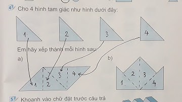 Bài 19: ÔN TẬP HÌNH HỌC (trang 104-105)☆Vở bài tập TOÁN 1《Kết Nối Tri Thức》 THẦY THÙY