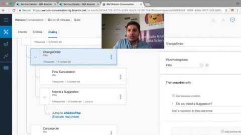 How to build a Bot in 10 min using Watson Conversation!