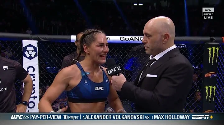 Jessica Eye announces her retirement at #UFC276