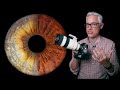 Eye photography professional iris photos camera or smartphone