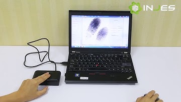 INJES USB Windows and Android FAP30 Fingerprint Scanner FRT9300