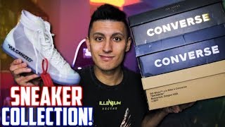 My Entire CONVERSE Sneaker Collection! (WORTH $5000+) | SneakerTalk