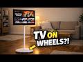 This Smart TV Has Wheels… And a Battery?! (Sylvox Rolling TV)
