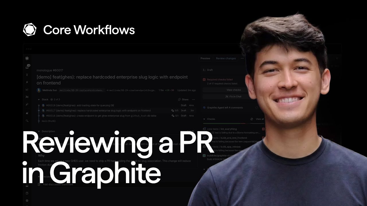 Reviewing a PR in Graphite