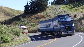 THE POWER OF NZ TRUCKS | The Mighty Welds Pass Hill