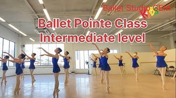 Ballet Point Class @balletstudiogem  Intermediate level
