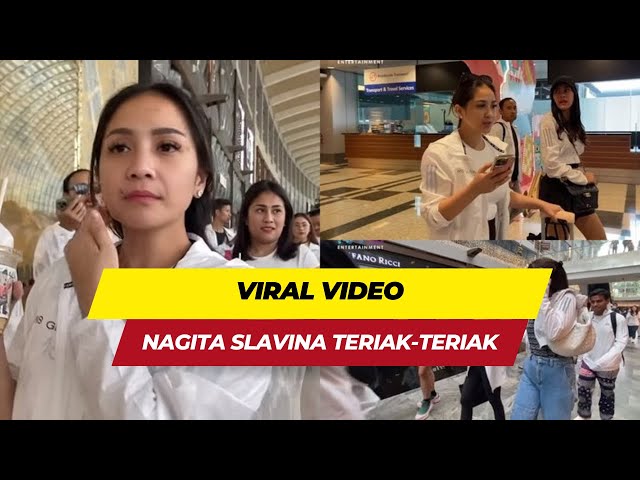 Viral Video Nagita Slavina Teriak-teriak di Mall Singapura class=