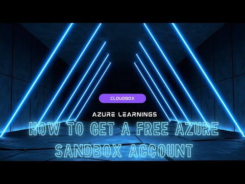 How to get Free Azure Sandbox account for lifetime...