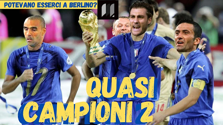 MONDIALI 2006: Quasi Campioni 2, i calciatori che avrebbero potuto esserci