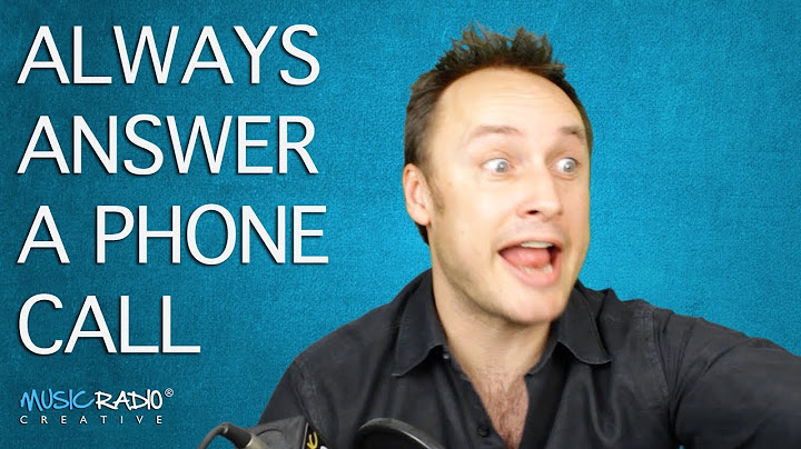 Always Answer The Radio Station Phone Line