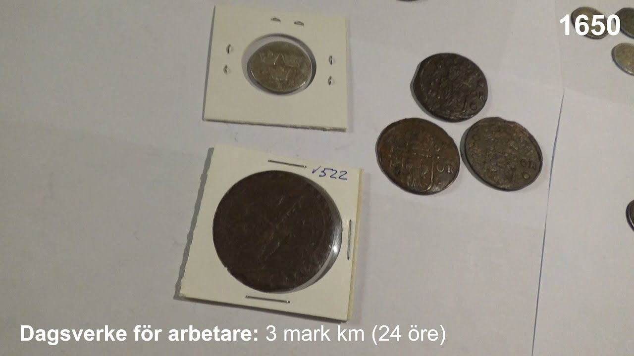 Vad kostade det förr, med dåtidens pengar Del 4: 1650