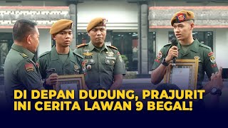Di Depan KSAD Dudung, Prajurit TNI Cerita Lawan 9 Begal di Kebayoran Baru Jaksel