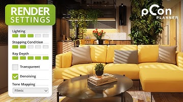 Rendering Single Images | pCon.planner Rendering Guide