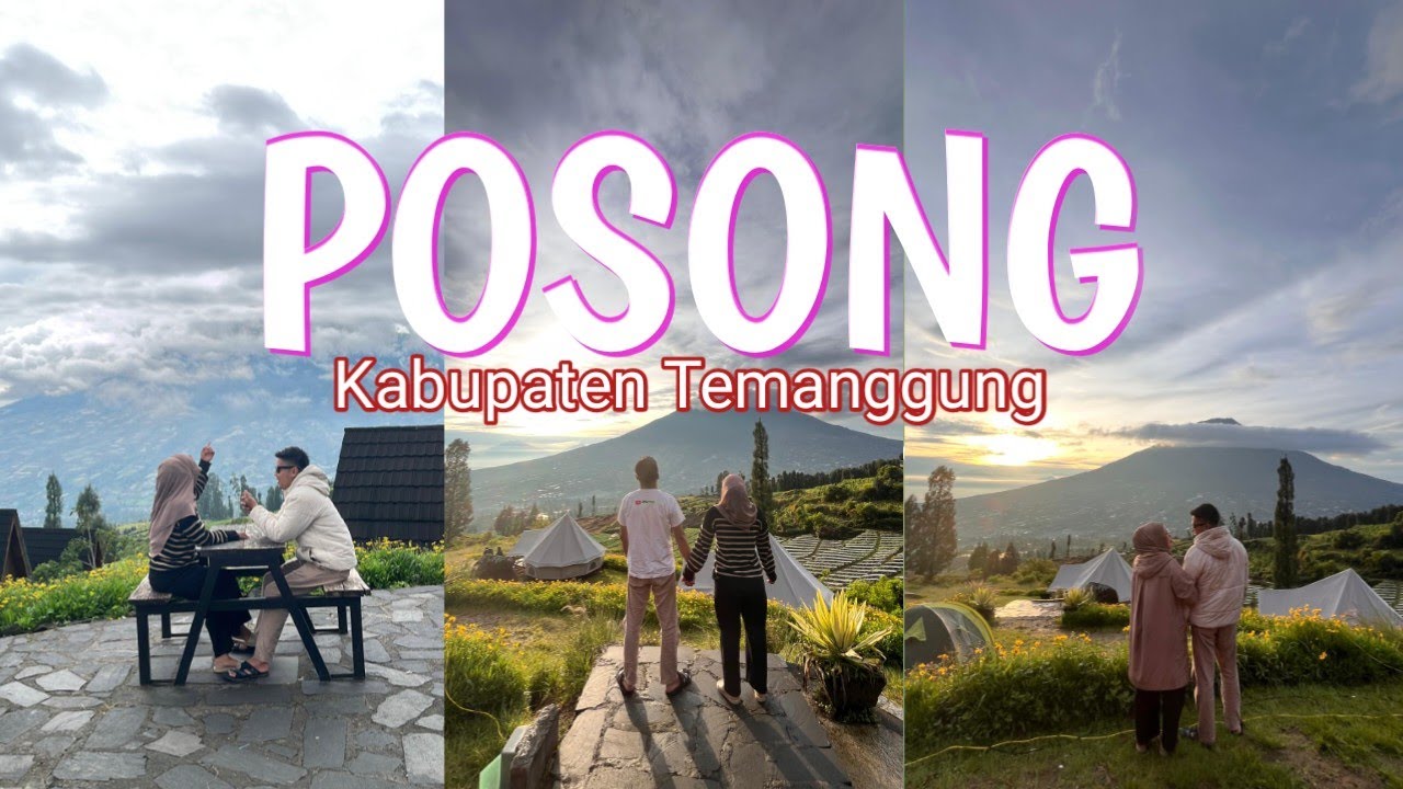 Selamat Pagi POSONG || Suasana Pagi di Wisata Alam Posong Temanggung Jawa Tengah 