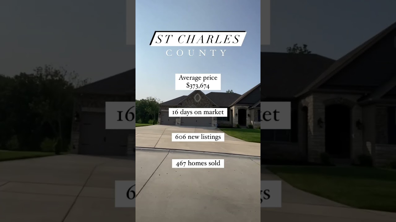 Latest Market Stats for St Charles County! 
