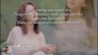 Happy Asmara - Ngenes Tanpo Riko (lyrics)
