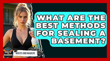 What Are The Best Methods For Sealing A Basement? - Insects and Invaders