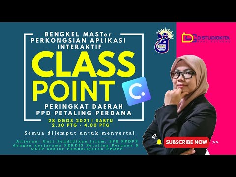 BENGKEL MASTer : PERKONGSIAN APLIKASI INTERAKTIF (CLASSPOINT) DALAM PDPR PPD PETALING PERDANA