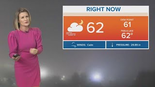 Mother Nature feeling spooky with another foggy start in Jacksonville