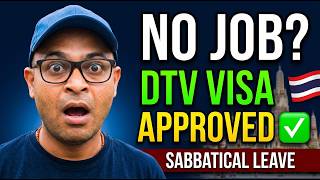 DTV Visa Thailand for Long Term Stay APPROVED | Even if You're Jobless or on Sabbatical! screenshot 5