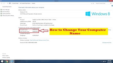 How to Change Your Computer Name 8.1 and 10 ||Rename your PC in Windows 8 1 And 10