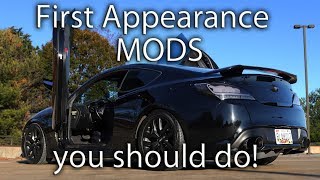 First Appearance Mods you should do to your car