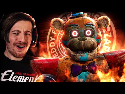 FREDDY TORCHES UP THE PIZZAPLEX. FIRE ENDING LITERALLY.. | FNAF: Security Breach (Final Ending)