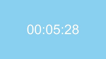 5 Minute 28 Second Timer - (328/36,000)