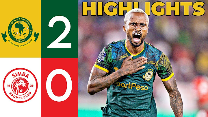 Yanga Vs Simba 2-0 Magoli Yote & Kosakosa Mechi Ya Ligi Kuu NBC 2024/2025