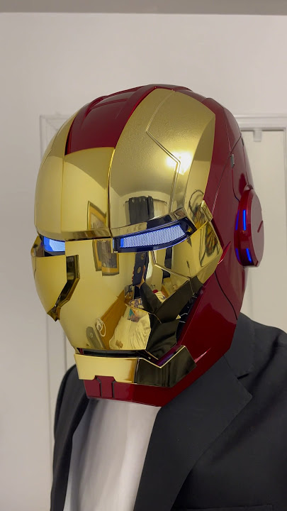 Baby meets Iron Man for the first time