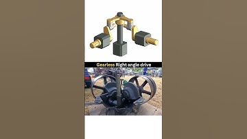 Gearless | Right Angle drive #90degree #motion #power #solidworks #cad #3ddesign #engineering #3d