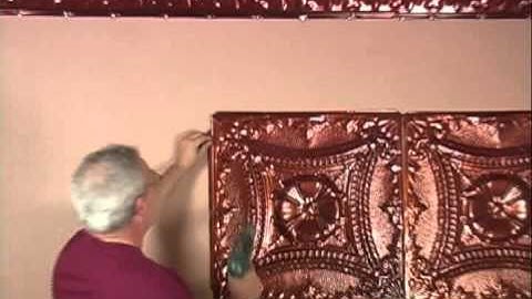 Introduction to SnapLock Tin Ceiling Tiles