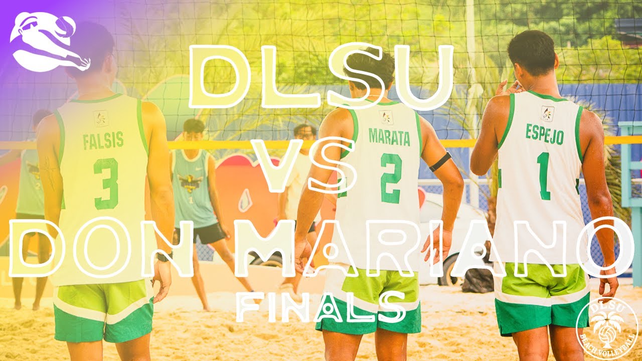Agoo Beach Volleyball League S2 - Finals - DLSU vs Don Mariano