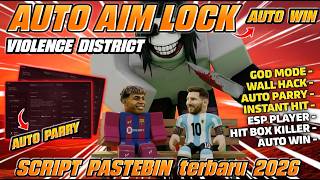 Violence District Script 2026 ! Auto Parry, God Mode & Instant Kill - AUTO WIN