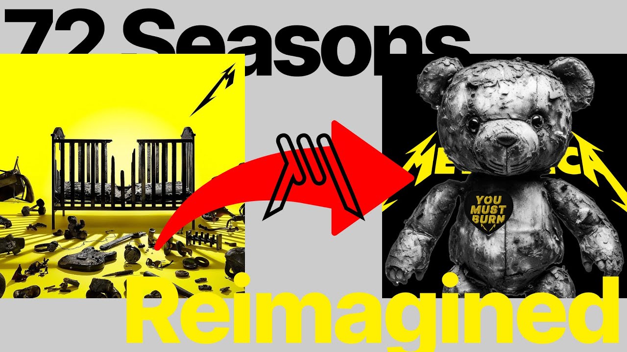 What if Metallica did this? 72 Seasons REIMAGINED | Grafikmetal