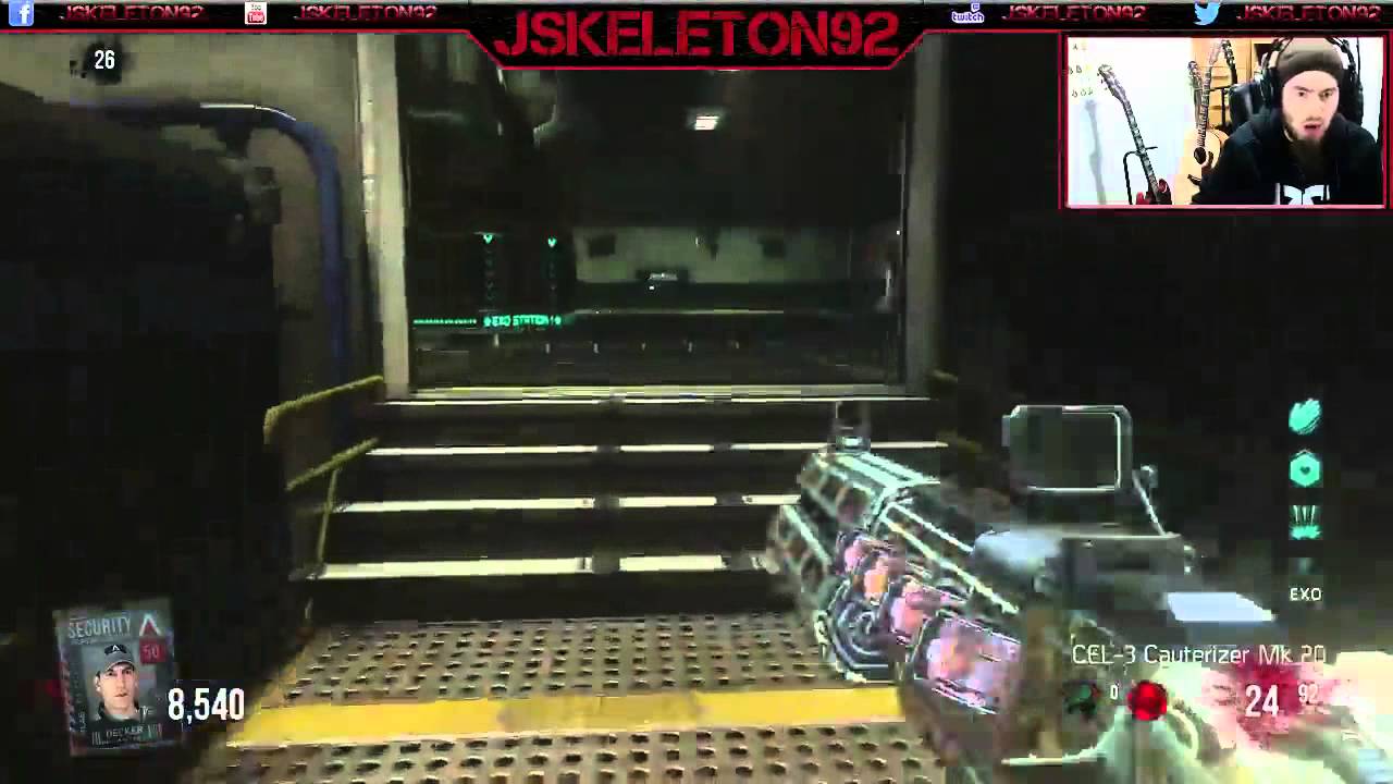 Mk 25 Weapon Exo Zombies Outbreak (Easter Egg) - YouTube