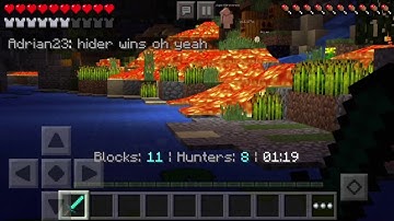 Minecraft Block Hunt: Hackers!!!!!