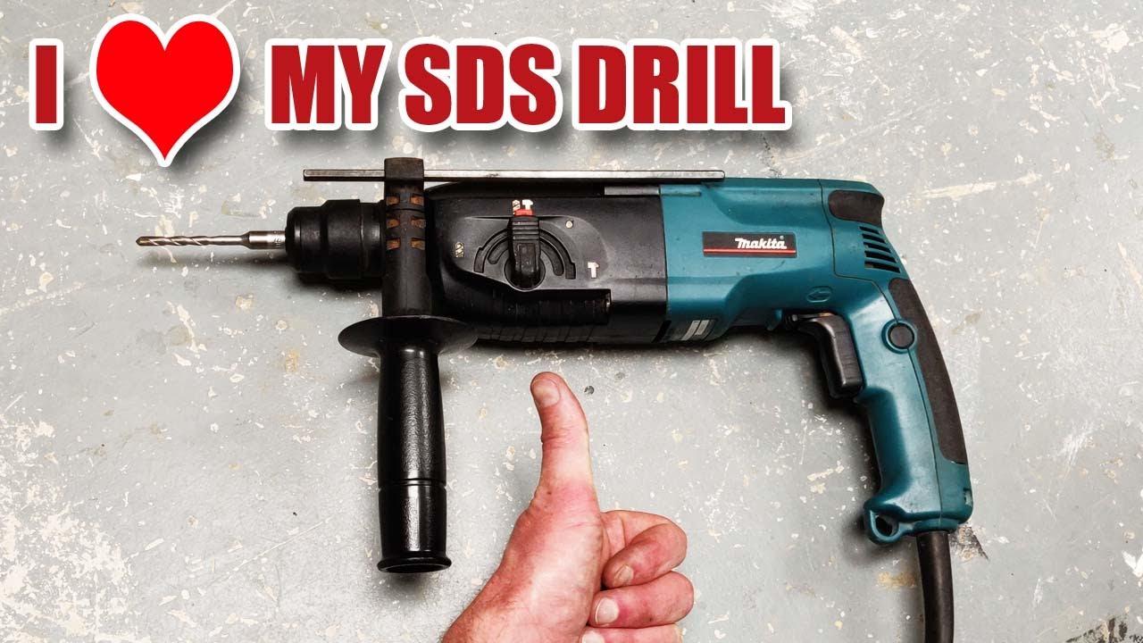 Jeg mistede min vej snyde peddling A look at the classic Makita HR2450 SDS drill - YouTube
