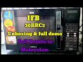 Ifb convection microwave oven 30brc2 unboxing  full demo how to use ifb oven elsa and elna world