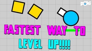 Best Diep.io Leveling No Hack! Fastest Way to Level Up!