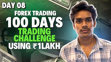 (Day 08) 100 Days Trading Challenge Using 1lakh Rupees || Fund Master
