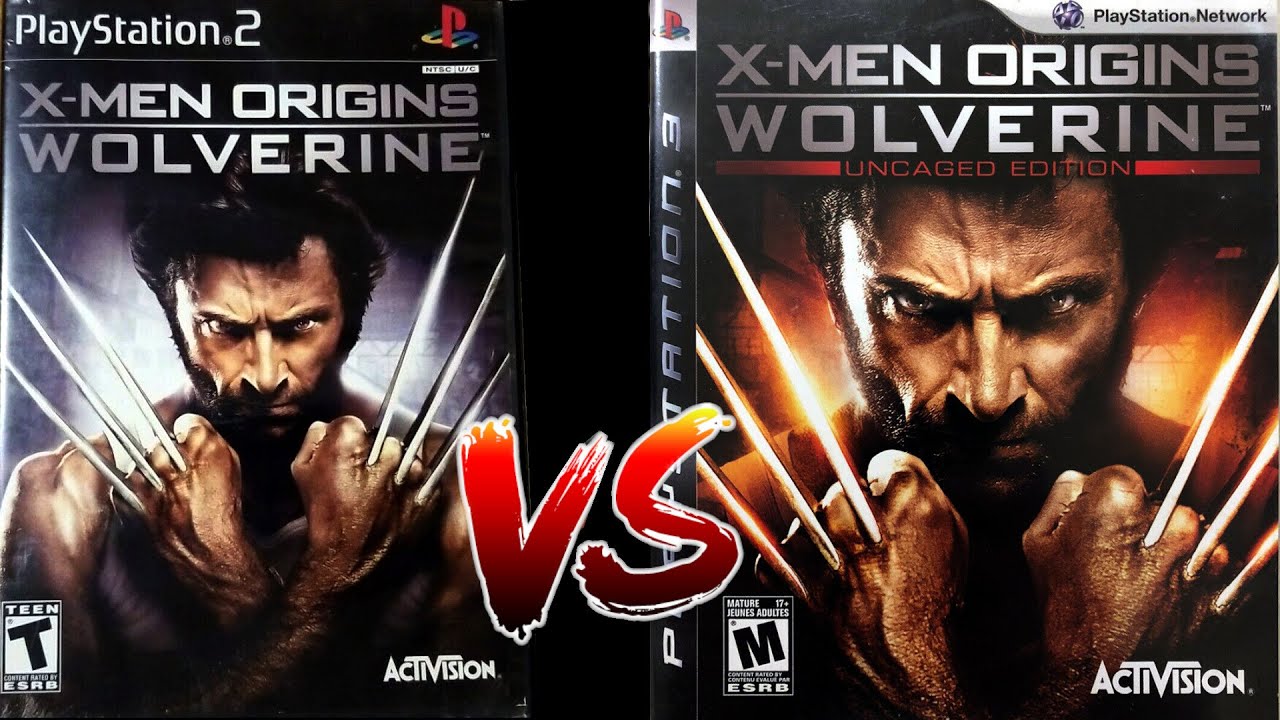X-Men Origins: Wolverine PS2 vs PS3 (Standard vs 'Uncaged Edition&apos...