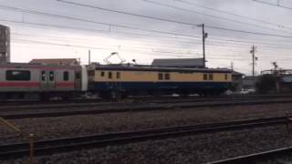 【入換】E331系ケヨAK1編成8-14号車北工場搬出(牽引機:クモユニ143-1)