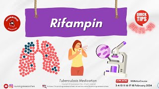 Rifampin Tuberculosis Medication Nclex Quick Tips