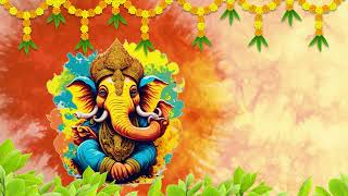 Lord Sri Ganesh HD Background Video | No Copyright Devotional Videos Relax Mind |UI infotech