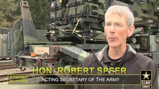 Acting Secretary of the Army visits 10th Army Air Missile Defense Command