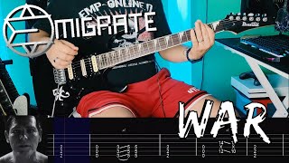 Emigrate - War |Guitar Cover| |Tab|