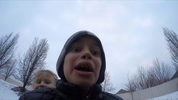 Sledding w/ Outdoor Ty - New Years Edition - Best Sledding Wipeout Ever in Bonus Footage