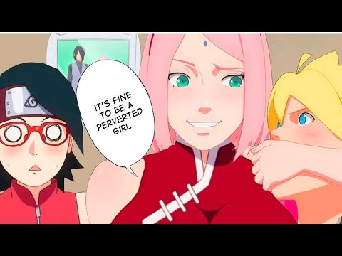 Sakura's special gift for Boruto's birthday | Anime4fun